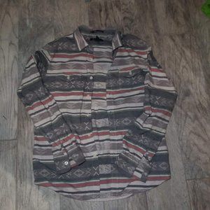 Men's Long Sleeve Button Up